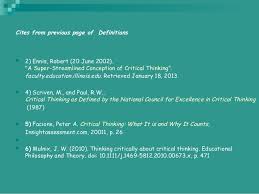 Critical thinking in math and science powerpoint 