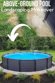 Intex Above Ground Pool Landscaping