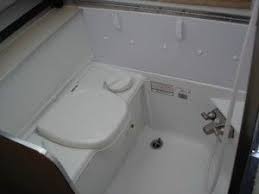 This article will help you to find the best way to renovate your camper, especially for the bathroom. Rv Sink Rv Shower Faucets Read This Before Buying Rvshare Com Toilet Shower Combo Toilet Remodel Rv Bathroom