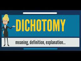 Here's a list of similar words from our thesaurus that you can use. What Is Dichotomy What Does Dichotomy Mean Dichotomy Meaning Definition Explanation Youtube
