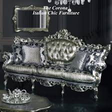 corona 3 seater luxury italian fabric sofa