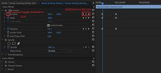 how to add remove keyframes and change