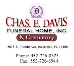 chas e davis funeral home