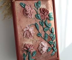 Roses 3d Flower Painting Home Wall
