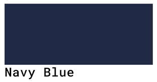 navy blue color codes the hex rgb