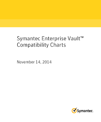 Symantec Enterprise Vault Compatibility Charts November 14