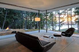 10 modern rooms with a forest view