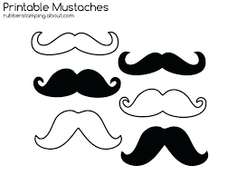 Coloring Pages Of Mustaches Page The Book Mustache To Print