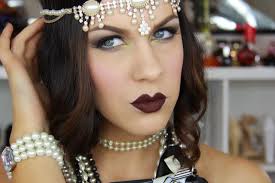 1920s gatsby flapper inspired makeup