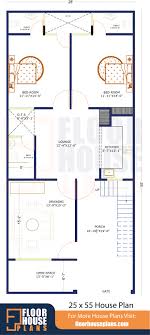 25 X 55 House Plan 3bhk With Car Parking