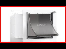 Baboni Pet Door For Wall Steel Frame