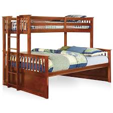 bowery hill twin over queen bunk bed in