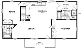 24x48 Pioneer Certified Floor Plan