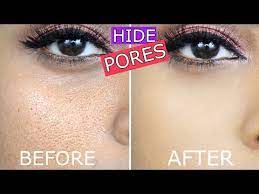 how to hide large pores with makeup