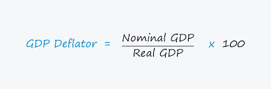 what is gdp deflator formula
