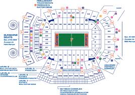 Gator Stadium Seating Chart Seating Chart