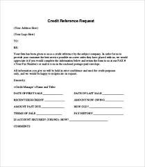 Credit Reference Letter 9 Free Word Pdf Documents Download