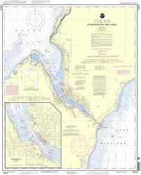 Noaa Chart 14919 Sturgeon Bay And Canal Sturgeon Bay