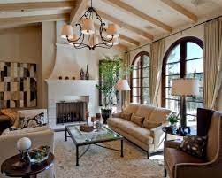 mediterranean style living room design