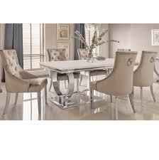 Habitat clifton oak dining table & 4 chairs. Arianna Cream Marble 180cm Dining Table 4 Chairs Only Oak Furniture