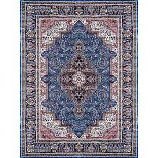 royal blue persian silk rug