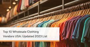 top 10 whole clothing vendors usa