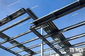 structural steel construction of an