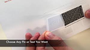 send concealed pin letters you