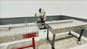 welding table extension chop saw