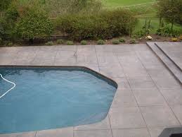 Pool Deck Lastiseal Concrete Stain
