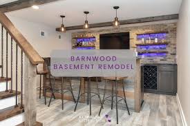 Barnwood Basement Remodel Kowalske