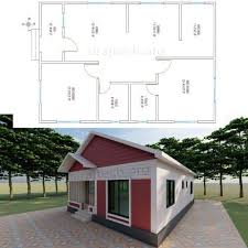 2 Bhk House Plan In Village Cost