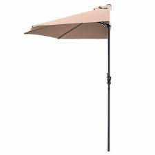 half round patio umbrella
