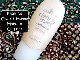 essence clear matte makeup oil free