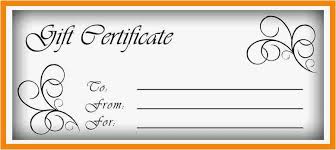 Free Printable Gift Certificate Maker Free Printable Gift