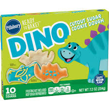 The dough will still bake up the same as our classic cookie dough, so now you can enjoy our cookie. These New Pillsbury Cookies Are Dino Mite