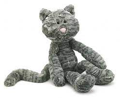 Jellycat plush striped cat bunglie kitty long tail tan brown tabby shaggy 17. Buy Bunglie Kitty Online At Jellycat Com