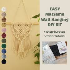 Harriet Macrame Wall Hanging Diy Kit