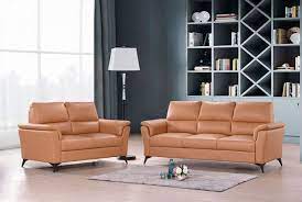 samuel half leather sofa univonna