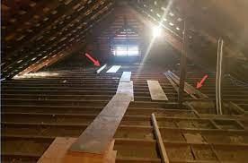 how to reinforce 2x4 attic floor joists