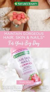 When i ran out of gummies i decided to try nature's bounty extra strength hair, skin, and nails pills. Nature S Bounty Hair Skin And Nail Gummies Contains Biotin For Healthy Hair Skin And N Hair Skin Natures Bounty Hair Skin And Nails Vitamins For Hair Growth