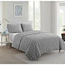coastal quilt set gray queen bedding
