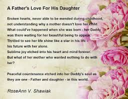 his daughter poem by roseann v shawiak