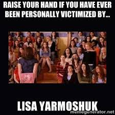 Raise your hand if you have ever been personally victimized by ... via Relatably.com