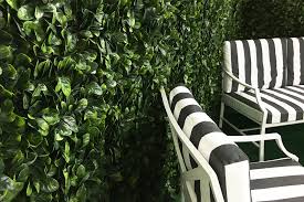 Privacy Screen Of Artificial Hedges
