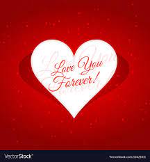 love you forever message in