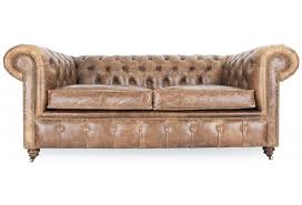 leather 2 5 seat chesterfield sofa bed