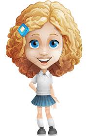 We have collect images about cartoon characters with bangs and glasses including images, pictures, photos, wallpapers, and more. Little Blonde Girl With Curly Hair Cartoon Vector Character 112 Illustrations Graphicmama