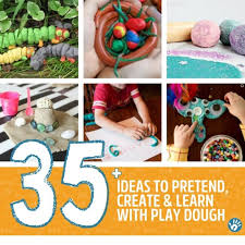 35 things to make with play dough
