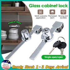 Glass Cabinet Lock With Keys Show